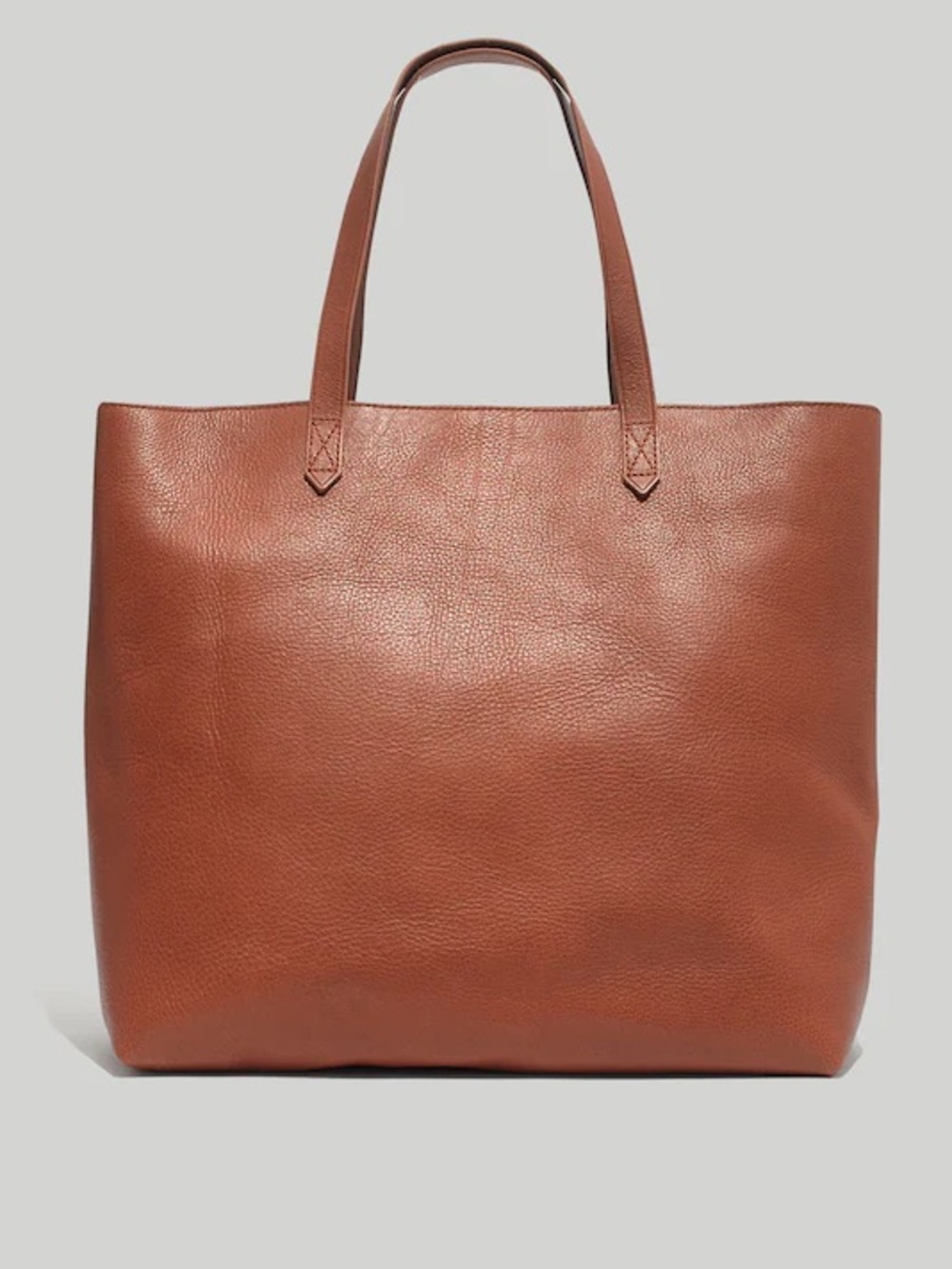 Madewell The Zip Top Transport Tote in English Saddle